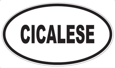 CICALESE - Oval Magnet