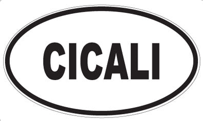 CICALI - Oval Magnet