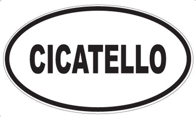 CICATELLO - Oval Magnet