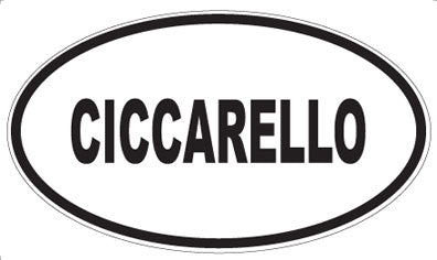 CICCARELLO - Oval Magnet