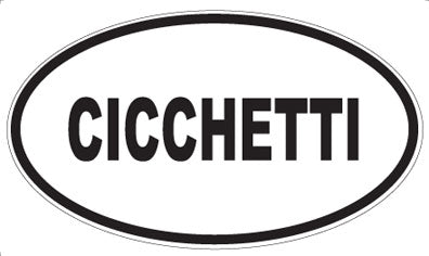 CICCHETTI - Oval Magnet