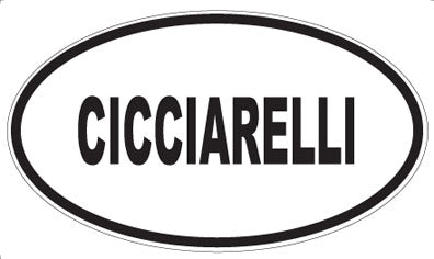CICCIARELLI - Oval Magnet