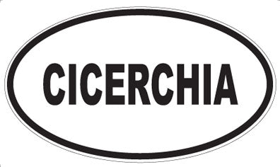 CICERCHIA - Oval Magnet