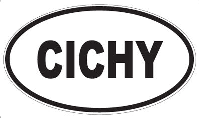 CICHY - Oval Magnet