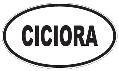 CICIORA - Oval Magnet
