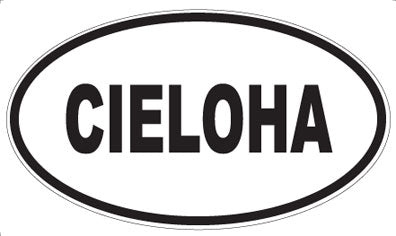 CIELOHA - Oval Magnet