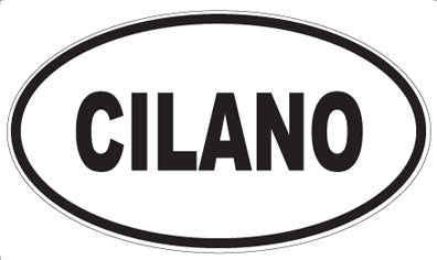CILANO - Oval Magnet
