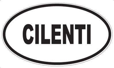CILENTI - Oval Magnet