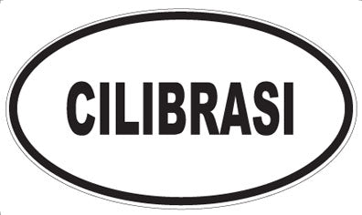 CILIBRASI - Oval Magnet