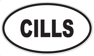 CILLS - Oval Magnet