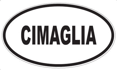 CIMAGLIA - Oval Magnet