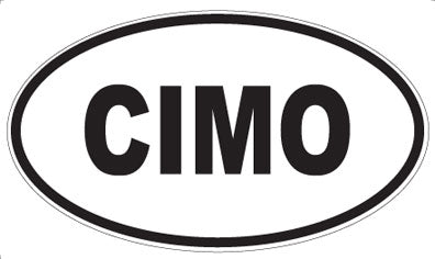 CIMO - Oval Magnet