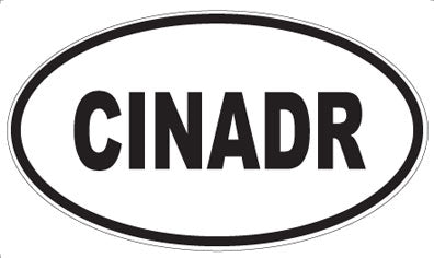 CINADR - Oval Magnet