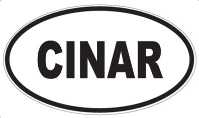 CINAR - Oval Magnet