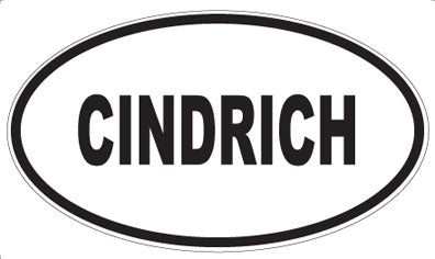 CINDRICH - Oval Magnet