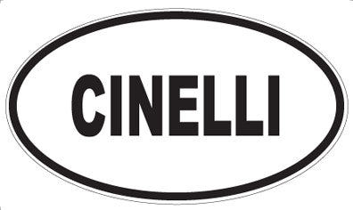 CINELLI - Oval Magnet