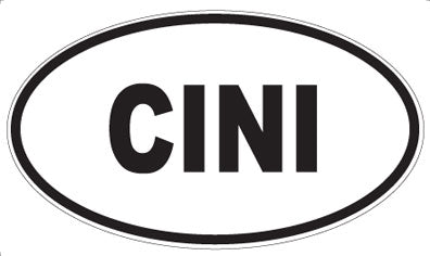 CINI - Oval Magnet