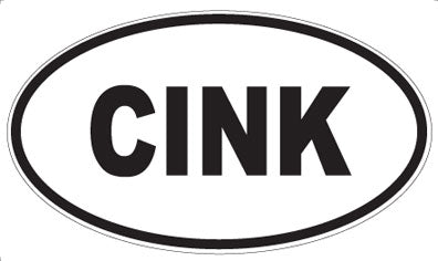 CINK - Oval Magnet