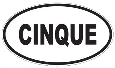 CINQUE - Oval Magnet