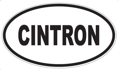 CINTRON - Oval Magnet