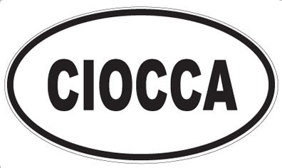CIOCCA - Oval Magnet