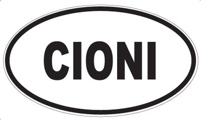 CIONI - Oval Magnet