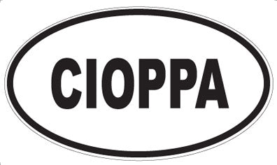 CIOPPA - Oval Magnet