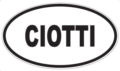 CIOTTI - Oval Magnet