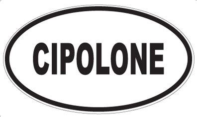 CIPOLONE - Oval Magnet