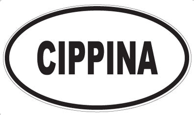 CIPPINA - Oval Magnet