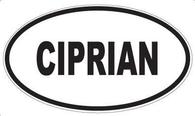 CIPRIAN - Oval Magnet