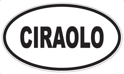 CIRAOLO - Oval Magnet