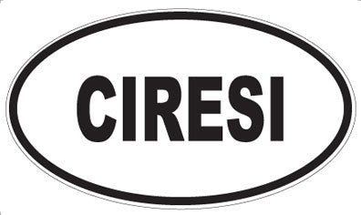 CIRESI - Oval Magnet