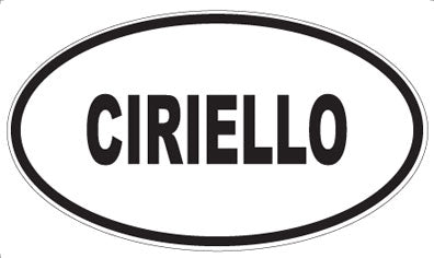 CIRIELLO - Oval Magnet