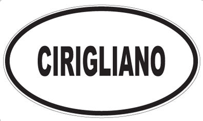 CIRIGLIANO - Oval Magnet