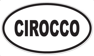 CIROCCO - Oval Magnet