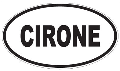 CIRONE - Oval Magnet
