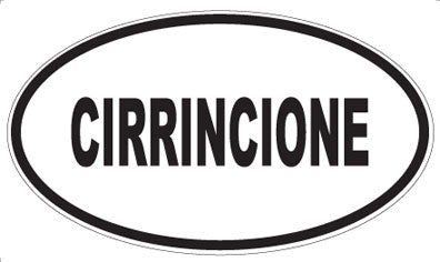 CIRRINCIONE - Oval Magnet