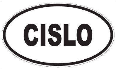 CISLO - Oval Magnet