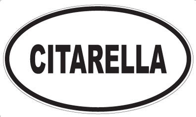 CITARELLA - Oval Magnet