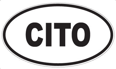 CITO - Oval Magnet