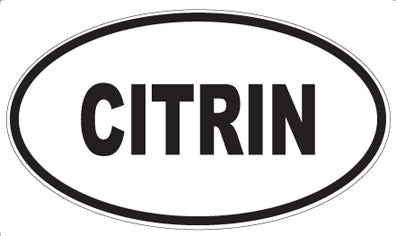 CITRIN - Oval Magnet