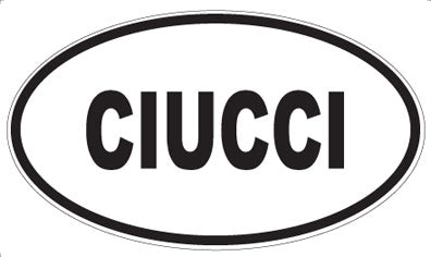 CIUCCI - Oval Magnet