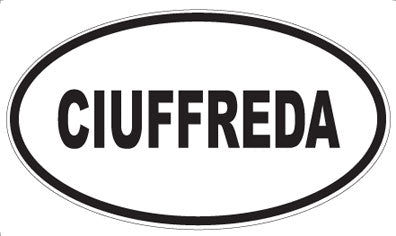 CIUFFREDA - Oval Magnet