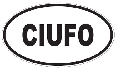 CIUFO - Oval Magnet