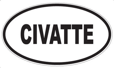 CIVATTE - Oval Magnet