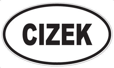 CIZEK - Oval Magnet