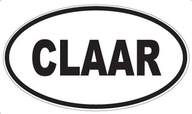 CLAAR - Oval Magnet