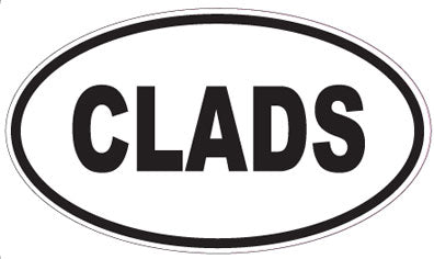 CLADS - Oval Magnet