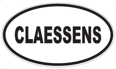 CLAESSENS - Oval Magnet